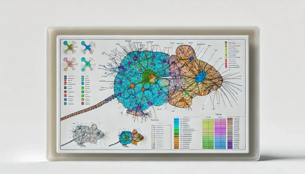 Mapa Celular Do Cérebro De Um Camundongo